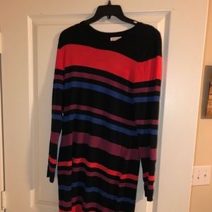 Merona striped sweater dress